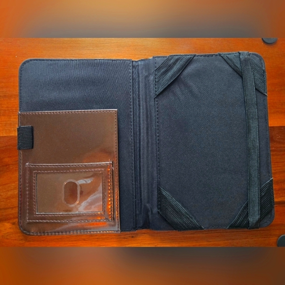 NWOT | Kenneth Cole Reaction | Tablet Case w/ Pockets | Gray, Black, & Silver - Picture 8 of 11